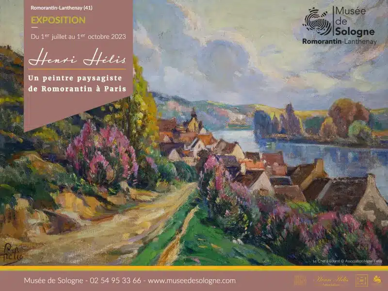 , Visite guidée de l’exposition « Henri Hélis … » au Musée de Sologne Musée de Sologne Romorantin-Lanthenay